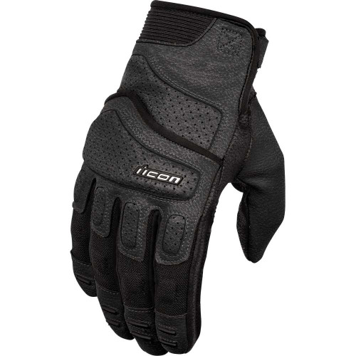 ICON 3302-0918 Icon Women'S Superduty3 Gloves - Black - Xs