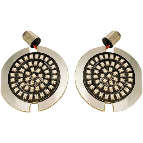 DRAG SPECIALTIES 2020-1812 Drag Specialties Flat-Style Turn Signal Insert - Red