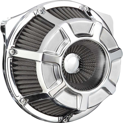 ARLEN NESS 600226 Inverted Series Air Cleaner Kit - Beveled - Chrome 600-226
