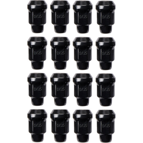 Itp Lug Nut - 60 Tapered - Black - 12 Mm X 1.25" Blug19Bx