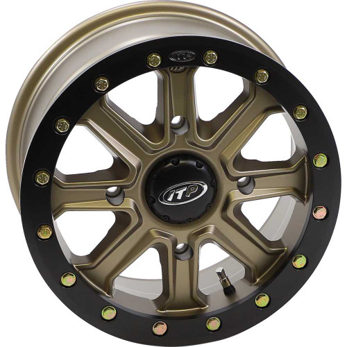 ITP 1422526729B Itp Wheel - Inertia - Front/Rear - Bronze - 14X7 - 4/156 - 5+2 (+40 Mm) 1422526729B