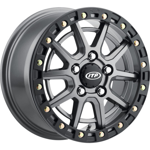 Itp Wheel - Sd10 Beadlock - Front/Rear - Gray W/Black Ring - 15X7 - 5/4.5 - 6+1 1522850708B