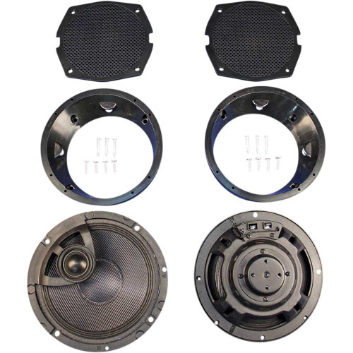 J & M HC136582TWXRP J & M Speaker Kit - Fairing - '98-'13 Flh Hc13-6582Tw-Xrp