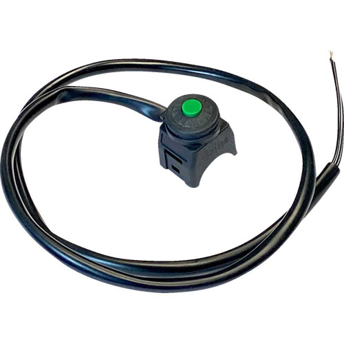K&S TECHNOLOGIES 120106G K&S Technologies Momentary Switch - Green Button - Universal 12-0106G