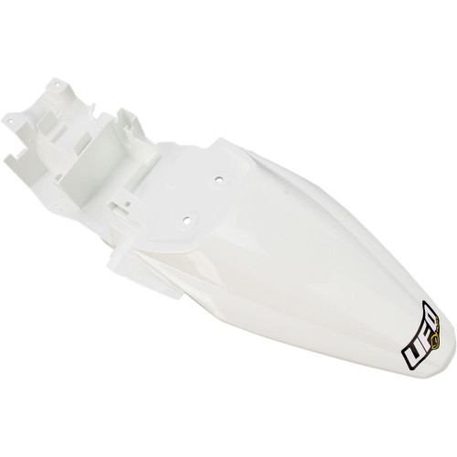 Ufo Mx Rear Fender - White Ka04715-047