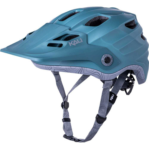 KALI 0220421136 Kali Maya 3.0 Helmet - Solid - Matte Moss/Silver - S/M 0220421136