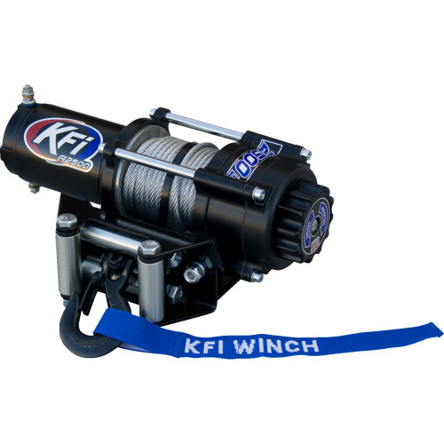 Kfi Products A2500-R2 Atv Winch - 2500 Lb - Steel Cable A2500-R2