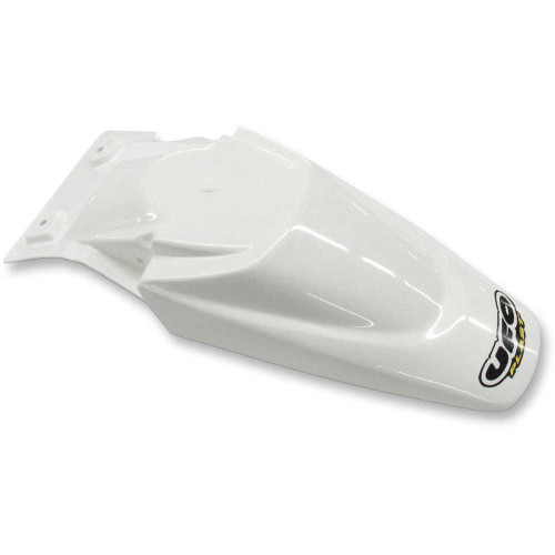 UFO KA03731047 Ufo Mx Rear Fender - White Ka03731-047