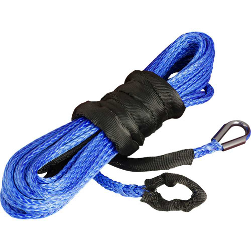 KFI PRODUCTS SYNEXTB50 Kfi Products Winch Rope Extension - Synthetic - Blue - 1/4" X 50' Syn-Ext-B50