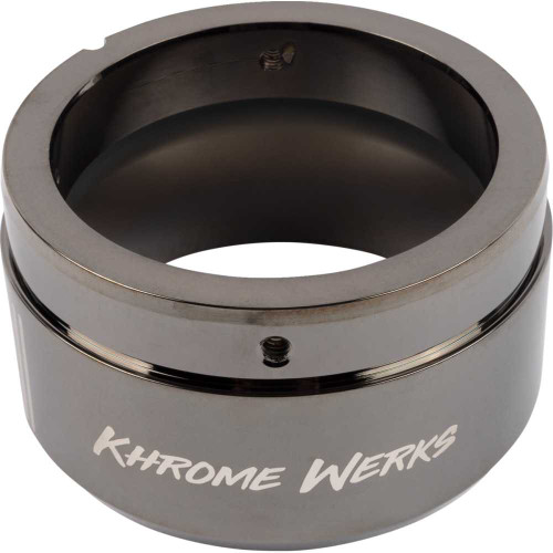 KHROME WERKS 201758P Khrome Werks 4-1/2" Klassic End Cap - Left Hand - Eclipse 201758P