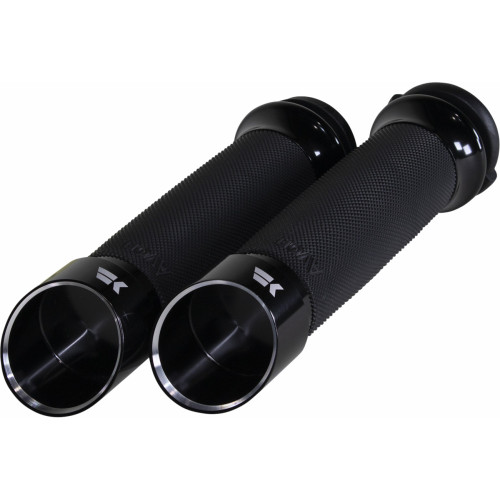 Khrome Werks Edge Grips - Custom Contour - Tbw - Black 500140