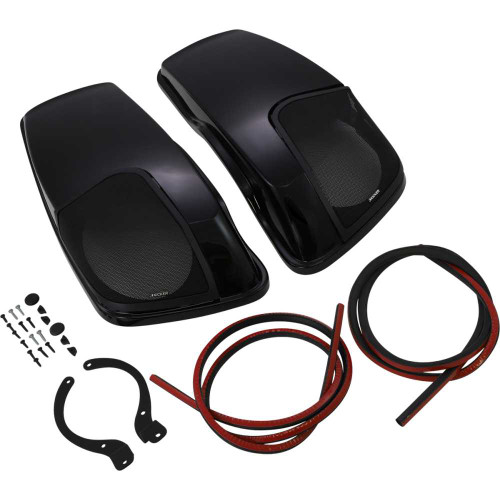 KICKER 46HDBLVB Kicker Speaker Lids - Vivid Black 46Hdblvb