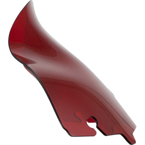 KLOCK WERKS KWW010684 Klock Werks Kolor Flare Sport Windshield - 6-1/2" - Red - Flh Kww-01-0684
