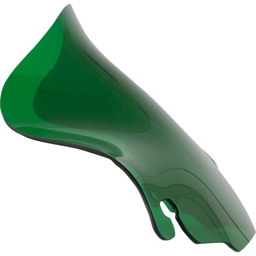 Klock Werks Kolor Flare Windshield - 6-1/2" - Green - Flh Kww-01-0698
