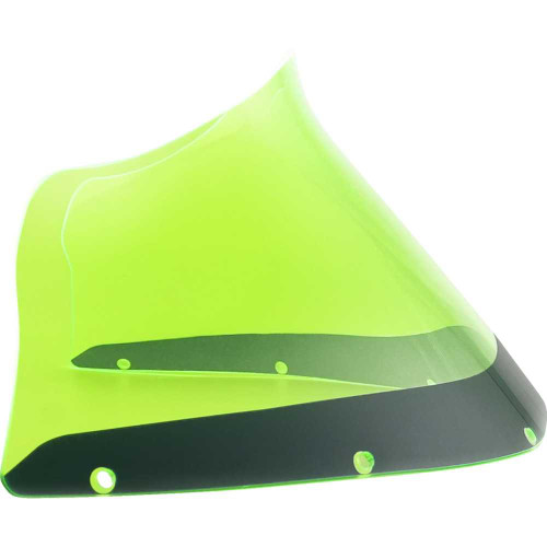 KLOCK WERKS KWW020610 Klock Werks Kolor Flare Windshield - 9" - Green Ice - Fxrp Kww-02-0610