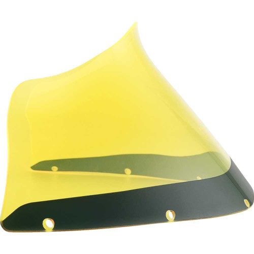 KLOCK WERKS KWW020609 Klock Werks Kolor Flare Windshield - 9" - Yellow Ice - Fxrp Kww-02-0609