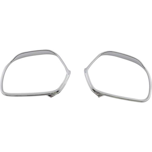 SHOW CHROME 52683 Show Chrome Trim - Mirror - Visored - Chrome 52-683