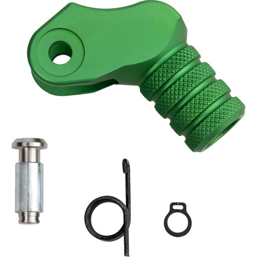 MOOSE RACING 8100001030 Knurled Shift Lever Tip - 20 Mm - Green 81-0000-10-30