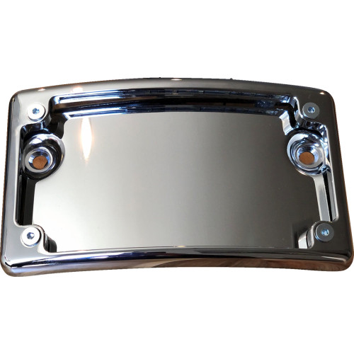 Kodlin Usa License Plate Kit - Curved - Chrome Kus20101