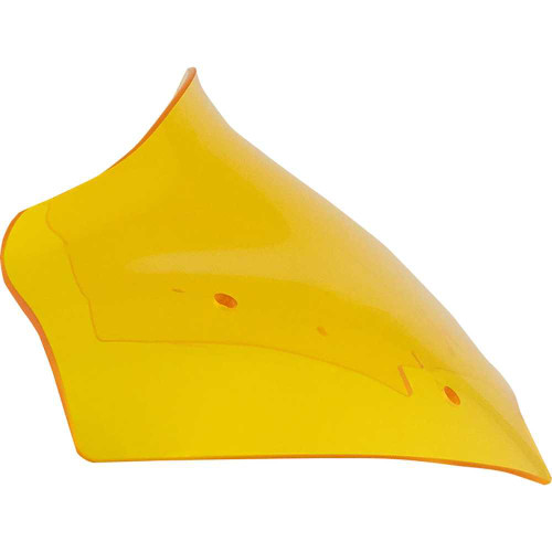 KLOCK WERKS KWW010757 Kolor Flare Sport Windshield - 8" - Yellow - Fltr Kww-01-0757