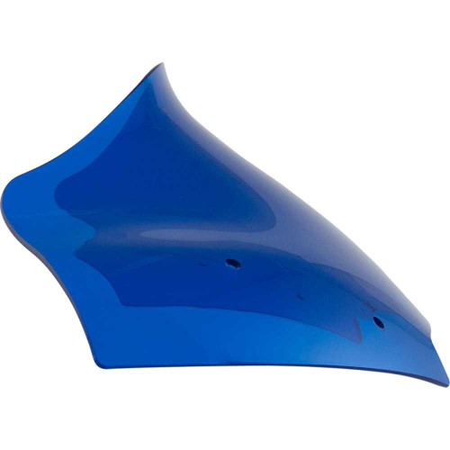 KLOCK WERKS KWW010719 Kolor Flare Windshield - 10" - Blue - Fltr Kww-01-0719