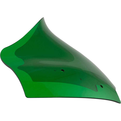 KLOCK WERKS KWW010718 Kolor Flare Windshield - 10" - Green - Fltr Kww-01-0718