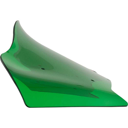 KLOCK WERKS KWW010731 Kolor Flare Windshield - 8" - Green - Fltr Kww-01-0731
