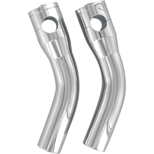 Accutronix Risers - Pullback - 7" - Chrome Hrp1357-C
