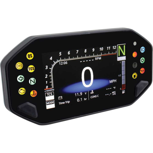 KOSO NORTH AMERICA BA081100 Koso North America Tft Multifunction Meter - Rx-4 - Yamaha - Mt-07 Ba081100