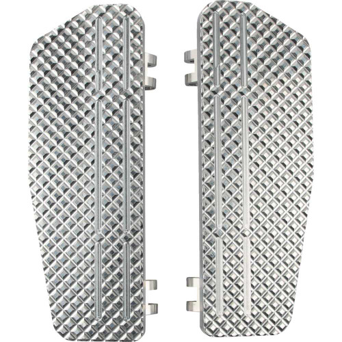 LA CHOPPERS LAP10100 La Choppers County Line Billet Floorboards - Raw - Fl La-P101-00