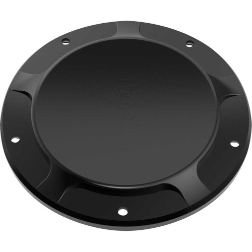 LA CHOPPERS LAP10602B La Choppers County Line Derby Cover Derby Cover - M8 Softail - Black La-P106-02B