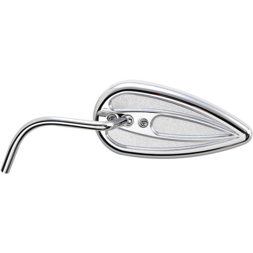 ARLEN NESS 13035 Arlen Ness Mirror - Side View - Teardrop - Chrome - Left 13-035