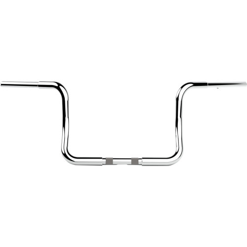 LA CHOPPERS LA732510C La Choppers Handlebar - Twin Round - 10" - Chrome La-7325-10C