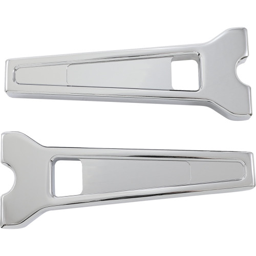 La Choppers Risers - Straight - 8" - Chrome La-7470-08C