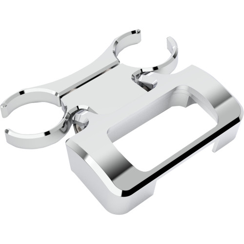 La Choppers T-Bar Gauge Mount - Chrome - 1.50" Diameter - M8 Softail La-7398-20C
