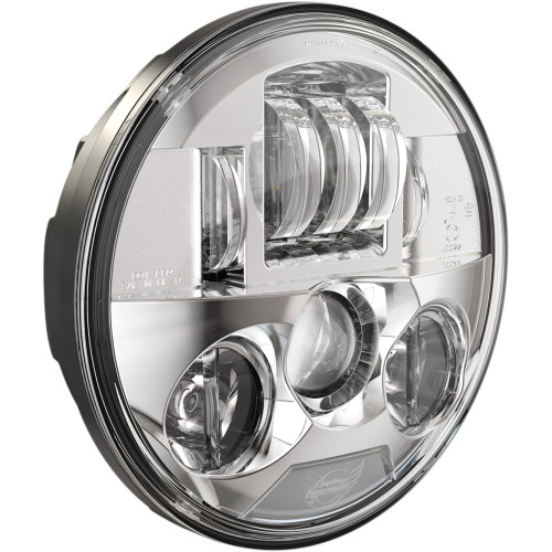 Custom Dynamics 7" Probeam Led Headlamp - Indian - Chrome Pb-7-Ind-C