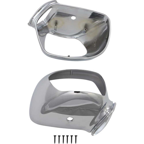 PARTS UNLIMITED 0641-0058 Parts Unlimited Mirror Housing - Chrome - Left/Right