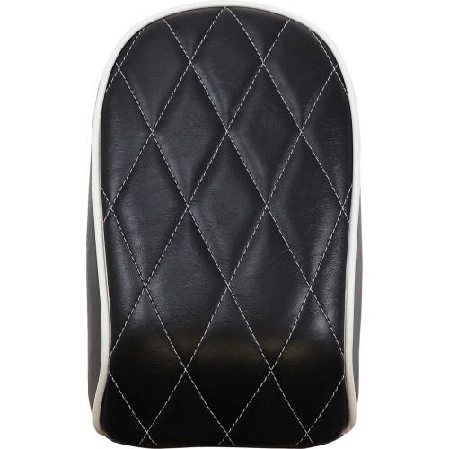 LE PERA LYR007PDMWTP Le Pera Bare Bones Pillion Pad - White Diamond - Black - Fl/Fx '18-'23 Lyr-007Pdmwtp