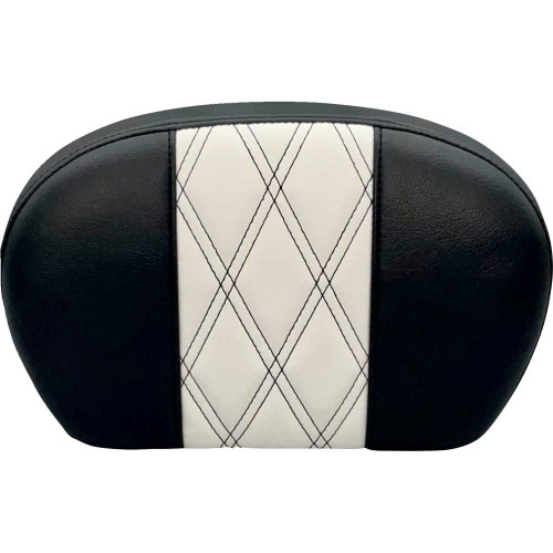 LE PERA LSBP01GT/HR1 Le Pera Sissy Bar Pad - Large - Gt 1/Hr 1 Inlay - Dull Black L-Sbp01Gt/Hr1