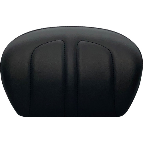 Le Pera Sissy Bar Pad - Large - Maverick Stitch - Dull Black L-Sbp01Mav-Dull