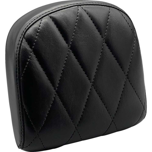 LE PERA LSBP03DMSH Le Pera Sissy Bar Pad - Small - Diamond - Shiny Black L-Sbp03Dm-Sh