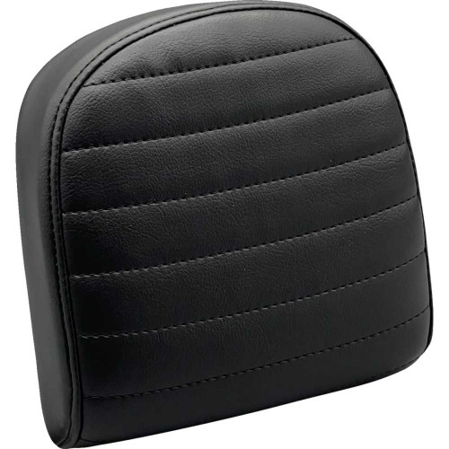 LE PERA LSBP03PTDULL Le Pera Sissy Bar Pad - Small - Pleated - Dull Black L-Sbp03Pt-Dull