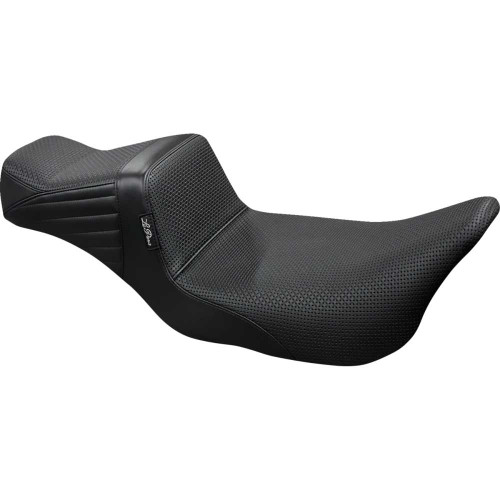 LE PERA LK587DLBW Le Pera Tailwhip Daddy Long Legs Seat - Basketweave - Black - Fl '08-'23 Lk-587Dlbw