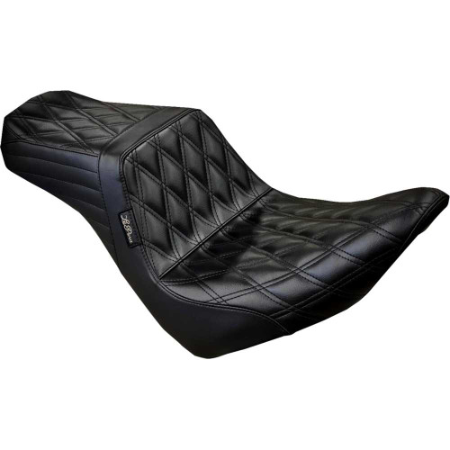 LE PERA LYR580DD Le Pera Tailwhip Seat - Double Diamond - Black - Fxlr/Flsb '18-'23 Lyr-580Dd