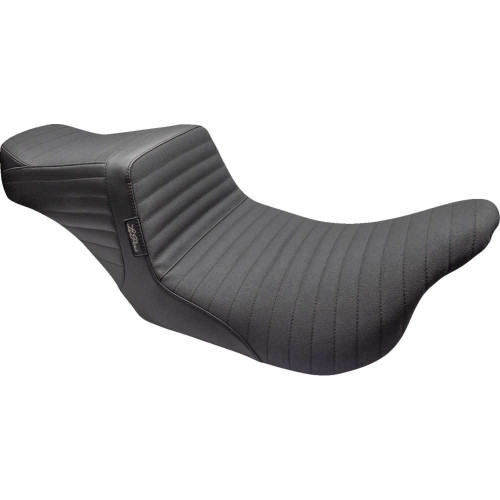 LE PERA LK587PTGP Le Pera Tailwhip Seat - Pleated W/ Grip Tape - Black - Fl '08-'23 Lk-587Ptgp