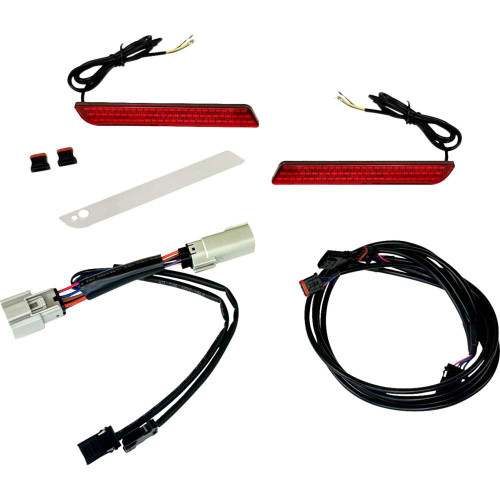 CUSTOM DYNAMICS CDTKEREF14R Led Reflector Light - Fender - Red Cd-Tke-Ref-14-R