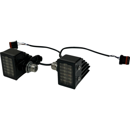 Led Turn Signals - Front - Gloss Black Cd-Lrst-Fts-B Led Turn Signals - Front - Gloss Black Cd-Lrst-Fts-B