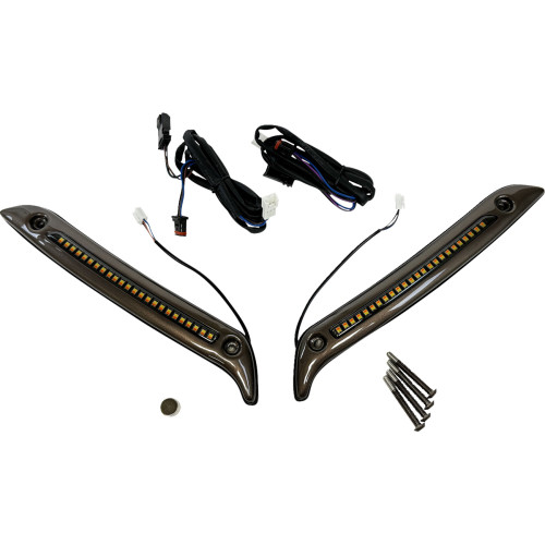 Led Windshield Trim - Dark Bronze Cd-Lrst-Wt-D