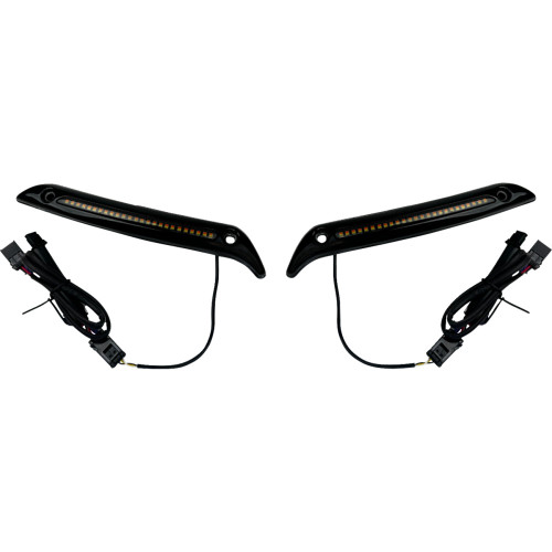Led Windshield Trim - Gloss Black Cd-Lrst-Wt-B