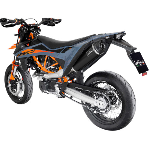 Leovince Nero Exhaust System - Black Stainless - Ktm 690 14073U Leovince Nero Exhaust System - Black Stainless - Ktm 690 14073U